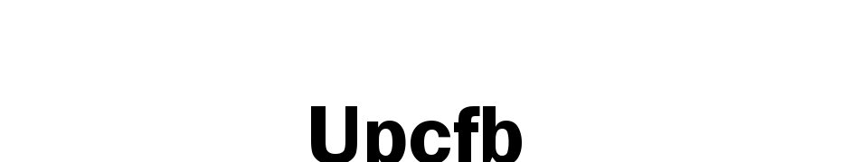 Freesia UPC Bold Scarica Caratteri Gratis